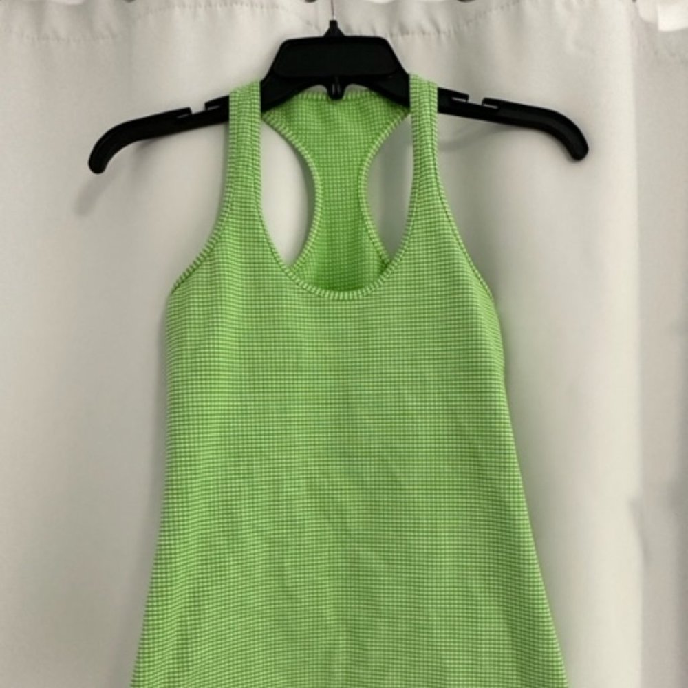 Lululemon Green Athletic Tank